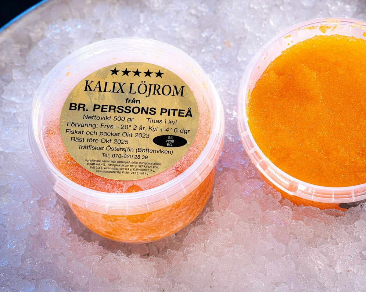 Löjrom Kalix Bröderna Persson, 100g | Fiskskaldjur.se